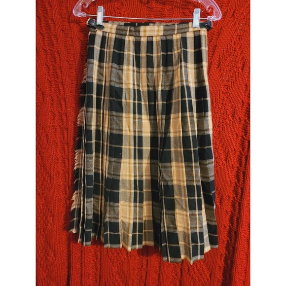 Vintage Clan Royal of Scotland Plaid Skirt - Picture 1 of 3